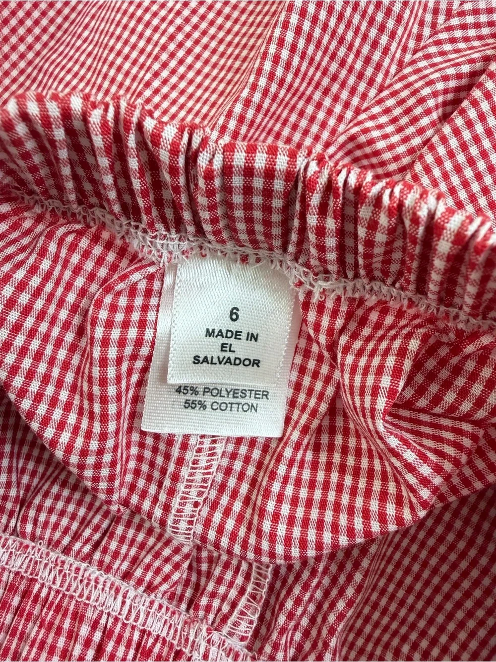 Lullaby Set Polo + Red Gingham Shorts Set 6